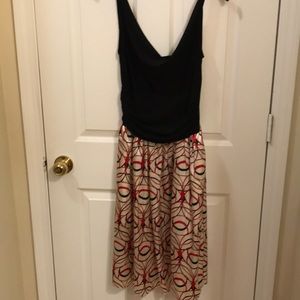 Beautiful dress with beautiful flowing bottom